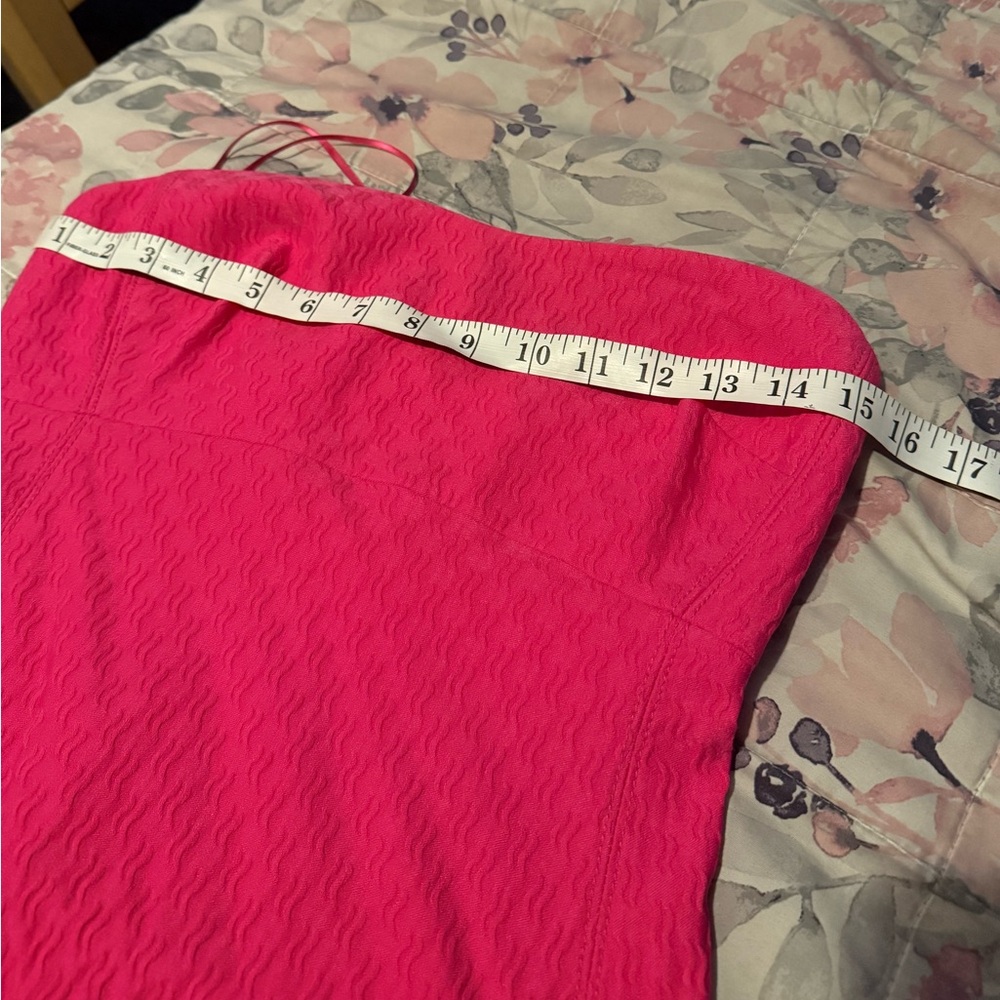 NWT J Crew Pink Strapless Dress - Picture 7 of 9